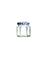 Kilner Twist Top Hexagonal Jar (Blue) | 1.6oz 