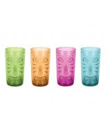 TarHong Tiki 22.5oz Jumbo Tumblers - Set of 4