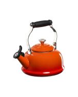 Le Creuset 1.7 Qt. Classic Whistling Kettle Stainless Steel Knob | Flame Orange