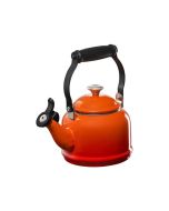 Le Creuset 1.25 Qt. Demi Kettle Tea Pot with Stainless Steel Knob | Flame Orange