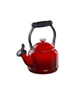 Le Creuset 1.25 Qt. Demi Kettle Tea Pot Stainless Steel Knob | Cerise/Cherry Red