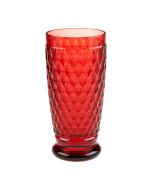 Villeroy & Boch 10oz Boston Colored Tumbler Glasses (Set of 4) | Red