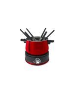 Swissmar Arolla 10-Piece Electric Fondue Set (Red)