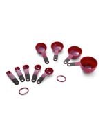 KitchenAid Universal Measuring Cups & Spoons Set | Red