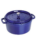 Staub Round Cocotte/Dutch Oven 2.75qt - Dark Blue 1102291 