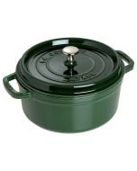 Staub Round Cocotte/Dutch Oven 7qt - Basil Green