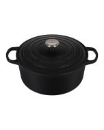 Le Creuset 7.25 Qt. Round Signature French Oven | Licorice