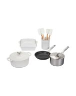 Le Creuset 12-Piece Mixed Material Set | White