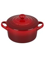 Le Creuset 14oz Round Mini Cocotte | Cerise/Cherry Red