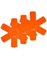 Le Creuset Felt Pan Protectors (Set of 3) | Orange