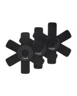 Le Creuset 16" Felt Pan Protectors, Set of 3 - Black