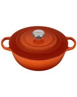 Le Creuset 7.5 Qt. Signature Chef's Oven - Flame