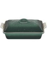 Le Creuset Olive Branch Collection 4 Qt. Heritage Covered Casserole | Artichaut