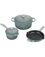 Le Creuset 5-Piece Signature Set (Sea Salt)