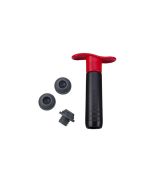 Le Creuset Wine Pump + 3 Stoppers | Cerise/Cherry Red