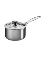 Le Creuset Tri-Ply Stainless Steel Saucepan with Lid | 2 Qt