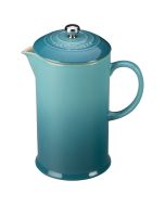 Le Creuset 34oz Stoneware Ceramic French Press | Caribbean Blue