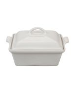 Le Creuset Le Creuset Heritage Stoneware Casserole Dish w/ Lid - Square 2.5 Qt. - White (PG08053A-2316)