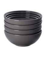 Le Creuset 22oz Soup Bowls - Set of 4 | Oyster Grey