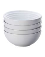Le Creuset 22oz Soup Bowls - Set of 4 | White