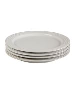 Le Creuset Vancouver 10.5" Dinner Plates - Set of 4 | White