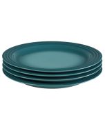 Le Creuset 10.5" Dinner Plates - Set of 4 | Caribbean Blue