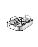 Le Creuset 14" x 10" Small Roasting Pan with Nonstick Rack