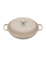 Le Creuset 5 Qt Signature Braiser Meringue