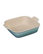 Le Creuset 3 Qt. Square Heritage Dish | Sea Salt