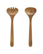 Talisman Designs Beechwood 2-Piece Salad Serving Set