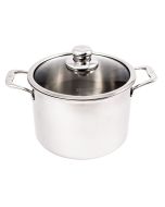 Swiss Diamond Premium Clad 7.9-Quart Stock Pot with Lid