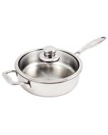 Swiss Diamond Premium Clad 4.2-Quart Sauté Pan with Lid