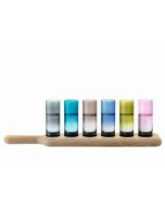 LSA Paddle Shot Set & 15.75" Oak Paddle (Assorted Colors)