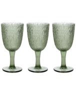 Tognana Bicchieri Davor Wine Glasses (Green) | Set of 3
