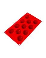 Fat Daddio's Muffin Pan / Silicone Mold for Baking & Soap Making 2.01" x 1.1" High, 11 Cavities
