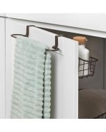 Spectrum Cabinet Basket and Towel Bar Satin Nickel - 48477