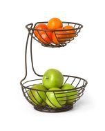 Spectrum Diversified Wright Arched 2-Tier Fruit Holder (69924)
