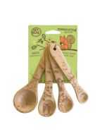 Decorative Measuring Spoons Etched with 4 Designs
