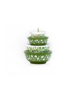 Twinkl Toast Stackable Miniature Vintage Bowls ornament | Spring Blossom against a white background