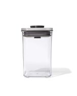 OXO SteeL POP Container | Small Square Short 1.1-Quart
