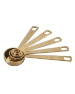 Le Creuset Gold-Finished Stainless Steel Measuring Spoons (Set of 5) 