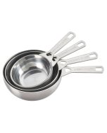 Le Creuset Stainless Steel Batch Baking Measuring Cups (Set of 4)