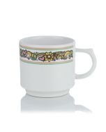 Fiesta® 16oz Stackable Mug | Peace & Love (White)