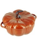 Staub Pumpkin Mini Cocotte (24oz, Burnt Orange) from Staub Ceramic Dinnerware