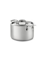 All-Clad D5 Brushed Stainless Steel Stockpot & Lid | 4 Qt.