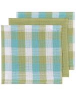 Now Designs Check Dishcloths (Set of 3) | Leaf