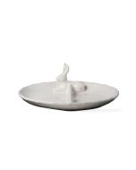 Tag Spring Meadow Bunny Basket Divided Dish - G11684