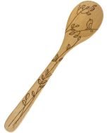 Talisman Designs 2108 12-inch Mixing Spoon: Made of Natural Beechwood with Laser-Etched Art