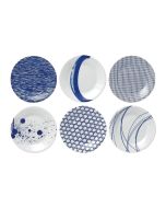 Royal Doulton Tapas Plates (Set of 6) | Pacific Blue
