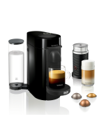 Nespresso Vertuo Plus Deluxe Coffee and Espresso Machine with Aeroccino by De'Longhi Black ENV155BAE